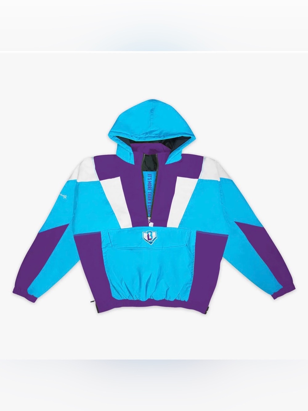 *NEW* Baseball Lifestyle 101 Colorblock pullover Puffer Jacket